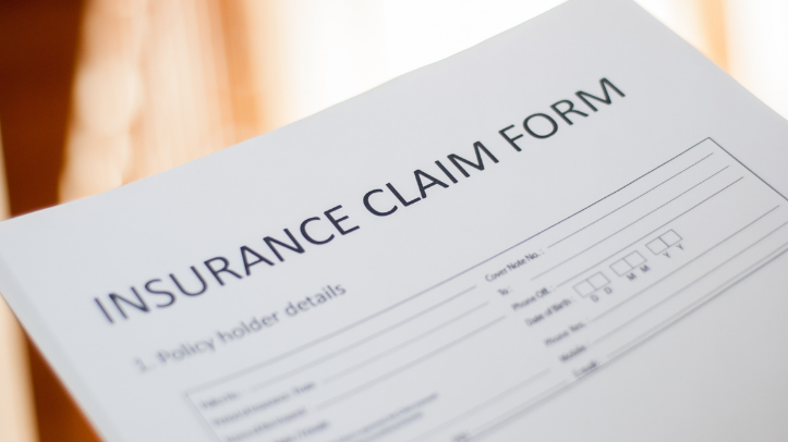 Insurance claim form